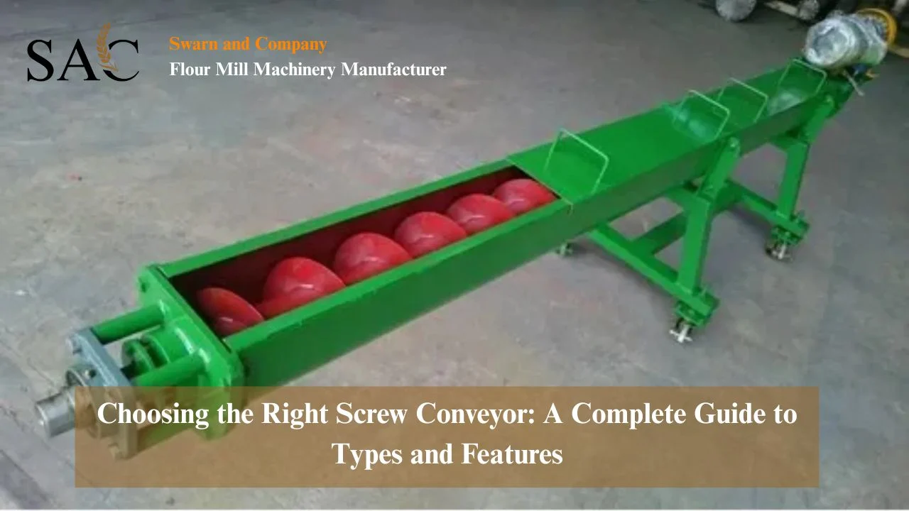 Read more about the article Choosing the Right Screw Conveyor: A Complete Guide to Types and Features